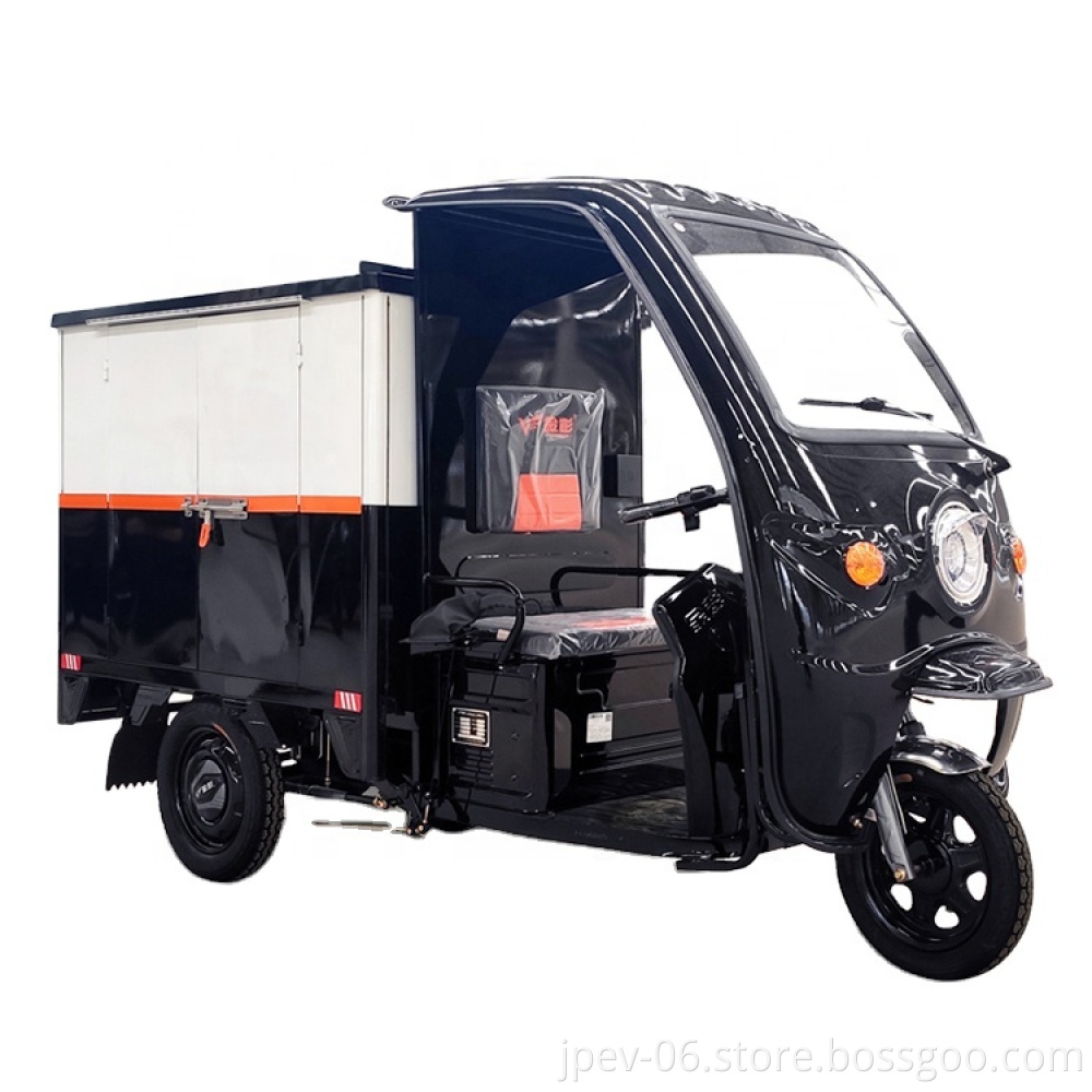 JINPENG Electric Tricycle 3 Wheel Adult Car Customized Color Cheap Price Silent Environment Friendly for Cargo